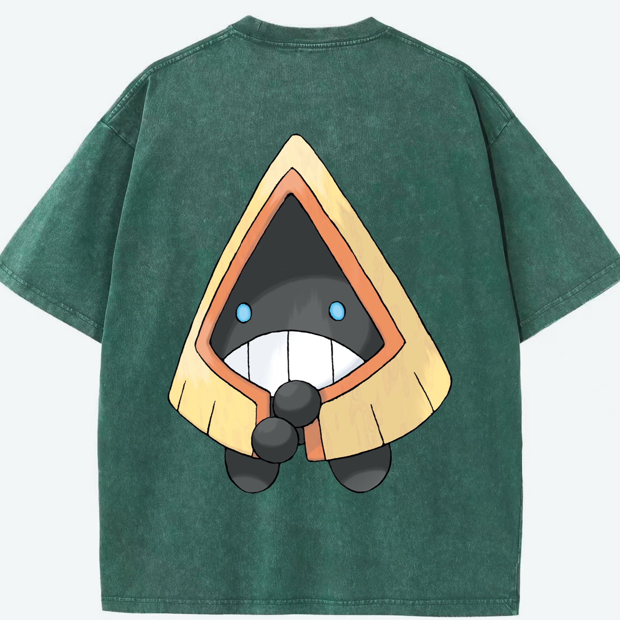 （画像用） ポケットモンスター Pokémon 綿100% ヴィンテージ風 半袖Tシャツ（背面プリント）